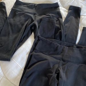 2 pairs of lulu tights